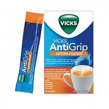 Vicks AntiGrip zatoki i katar - 10 пак