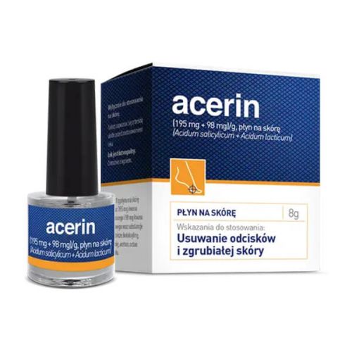 АЦЕРІН (ACERIN) рідина від мозолів, 8 г