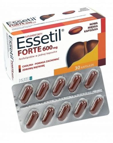 ESSETIL FORTE правильна робота печінки - 30 капс