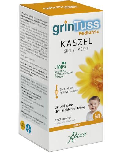 Grintuss Pediatric сироп від сухого та вологого кашлю - 180 г