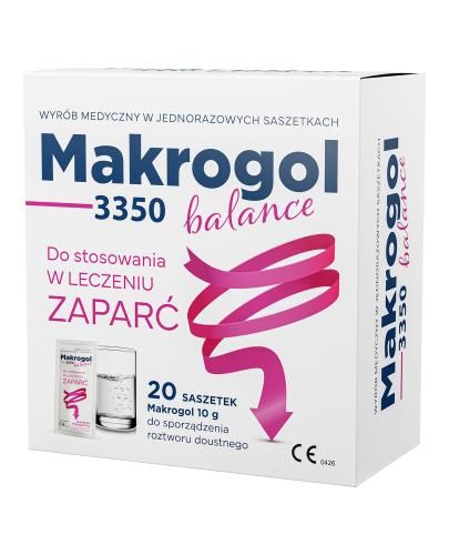 Makrogole баланс 3350 при хронічних та періодичних закрепах - 20 саше