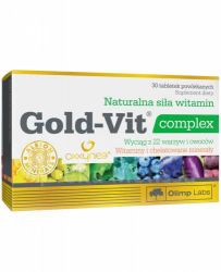 Gold-Vit COMPLEX, для фізичної і розумової активності - 30 табл
