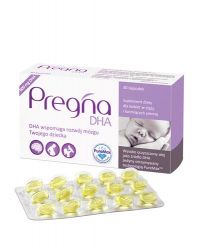 PREGNA DHA развитие мозга ребенка, капсулы № 30